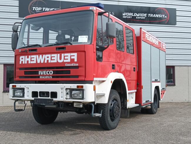 Iveco 135 E22 Eurofire 4x4 -2.400 ltr - Eurocargo - Brandweer, Feuerwehr, Fire brigade - Expeditie, Camper, DOKA TT 4615