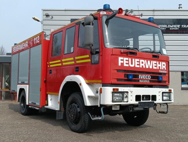 Iveco 135 E22 Eurofire 4x4 - 1.600 ltr -Brandweer, Feuerwehr, Fire brigade- Crew Cab - Expeditie, Camper TT 4727