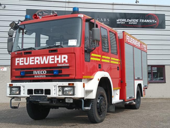 Iveco 135 E22 Eurofire 4x4 - 1.600 ltr -Brandweer, Feuerwehr, Fire brigade- Crew Cab - Expeditie, Camper TT 4727