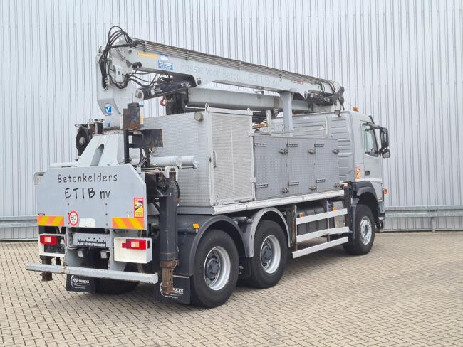 Volvo FM 420 6x6 - 26,50 mtr Terex Dakwerkerskraan, Bouwkraan, Dachdeckerkran, Roofer's crane TT 4760-A