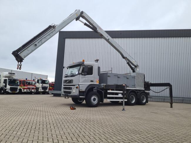Volvo FM 420 6x6 - 26,50 mtr Terex Dakwerkerskraan, Bouwkraan, Dachdeckerkran, Roofer's crane TT 4760-A