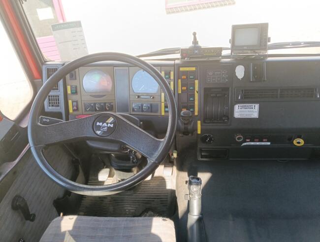 MAN 33.372 6x6 - 14TM Kraan, Crane, Kran - Haakarm, Hooklift, Abrolkipper - Big Axle - BB TT 4838-A