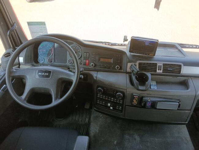 MAN TGS 35.360 8x2 - Fassi 23TM Kraan, Machine transporter, Oprijwagen, afsleepwagen 6.2T. lier TT 4842-A