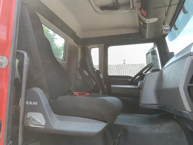 MAN TGS 35.360 8x2 - Fassi 23TM Kraan, Machine transporter, Oprijwagen, afsleepwagen 6.2T. lier TT 4842-B