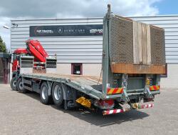 MAN TGS 35.360 8x2 - Fassi 23TM Kraan, Machine transporter, Oprijwagen, afsleepwagen 6.2T. lier TT 4849-A