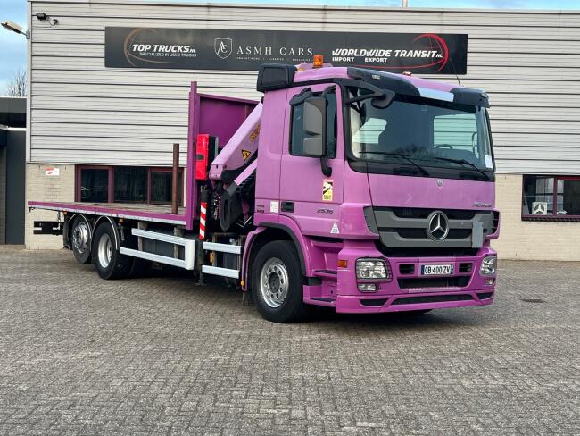 Mercedes-Benz Actros 2536 6x2 -Palfinger 26TM Kraan, Crane, Kran -Airco -Kooiaapaansluiting TT 4899