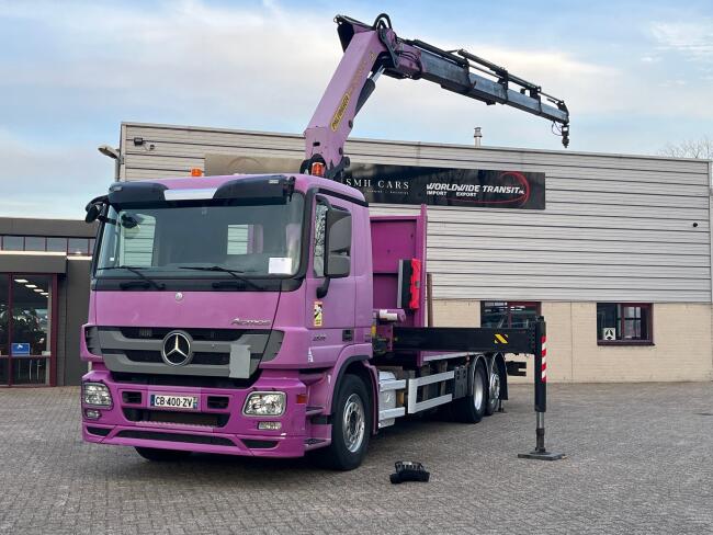 Mercedes-Benz Actros 2536 6x2 -Palfinger 26TM Kraan, Crane, Kran -Airco -Kooiaapaansluiting TT 4899