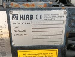 DAF 55.230 TI HIAB 8.7 TM Kraan, Crane, Kran -Brandweerwagen, Firetruck, Feuerwehr -Aggregaat, Generator TT 4922