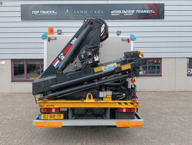 DAF 55.230 TI HIAB 8.7 TM Kraan, Crane, Kran -Brandweerwagen, Firetruck, Feuerwehr -Aggregaat, Generator TT 4922-A