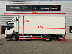 Volvo FL 12.210 Koel/Vries -Thermo King v-500 - D-hollandia Laadklep 1500KG - Smart tacho - Airco - 2 compartimenten TT 4997
