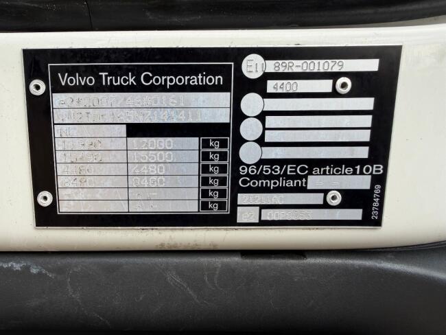 Volvo FL 12.210 Koel/Vries -Thermo King v-500 - D-hollandia Laadklep 1500KG - Smart tacho - Airco - 2 compartimenten TT 4997