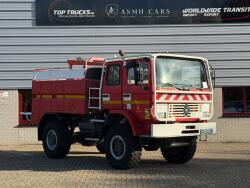 Renault M 210 Midliner 4x4 3.500 ltr watertank -Telma Brake - Rolbeugel -Brandweer -Feuerwehr -Fire brigade - Expeditie - Camper TT 5006