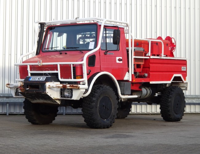 Mercedes-Benz Unimog 1550L37 (437) 4x4  2.000 ltr, Brandweer, Feuerwehr, Expeditievoertuig, Camper TT 4085