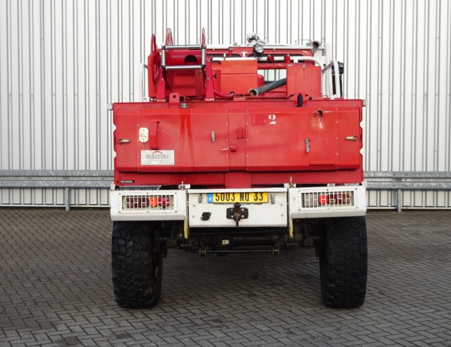 Mercedes-Benz Unimog 1550L37 (437) 4x4  2.000 ltr, Brandweer, Feuerwehr, Expeditievoertuig, Camper TT 4085