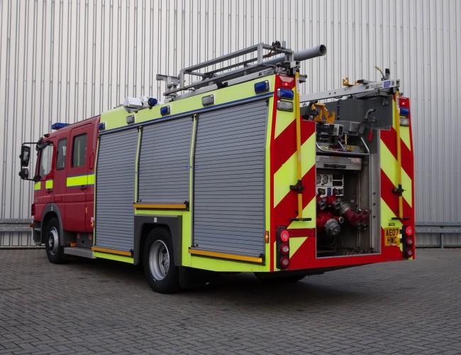 Mercedes-Benz Atego 1325 RHD - 1.400 ltr watertank - Brandweer,Feuerwehr, Fire brigade, Crewcab, Doppelcabine TT 4122