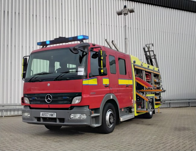 Mercedes-Benz Atego 1325 RHD - 1.400 ltr watertank - Brandweer,Feuerwehr, Fire brigade, Crewcab, Doppelcabine TT 4164