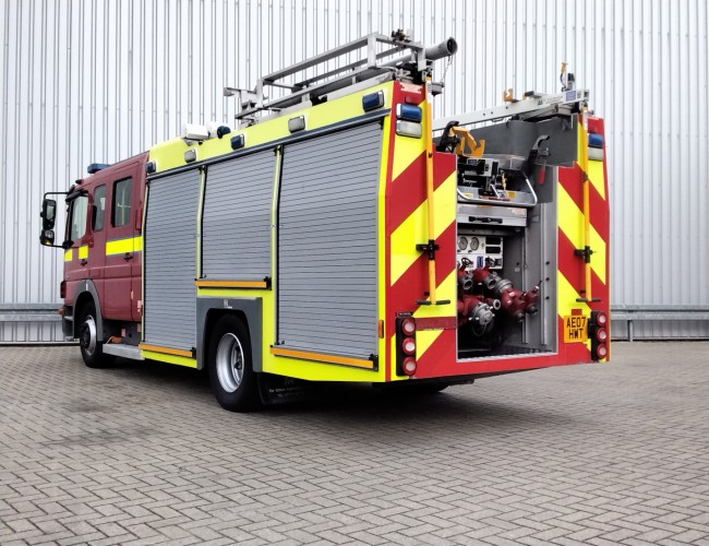 Mercedes-Benz Atego 1325 RHD - 1.400 ltr watertank - Brandweer,Feuerwehr, Fire brigade, Crewcab, Doppelcabine TT 4164