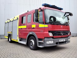 Mercedes-Benz Atego 1325 RHD - 1.400 ltr watertank - Brandweer,Feuerwehr, Fire brigade, Crewcab, Doppelcabine TT 4164