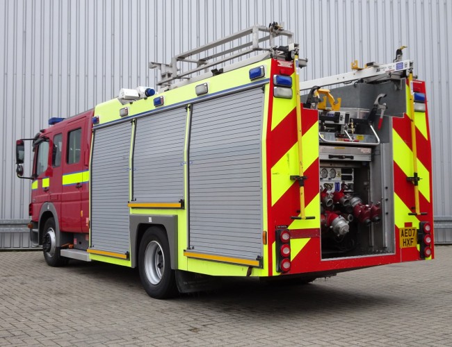 Mercedes-Benz Atego 1325 RHD - 1.400 ltr -Brandweer, Feuerwehr, Fire brigade, Crewcab, Doppelcabine TT 4172