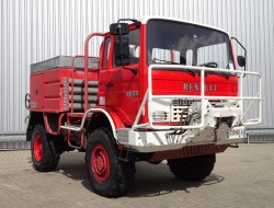 Renault 110-150 4x4 -3.000 ltr -Brandweer, Feuerwehr, Fire - 5t. Lier, Wich, Winde -, Expeditie, Camper TT 4225