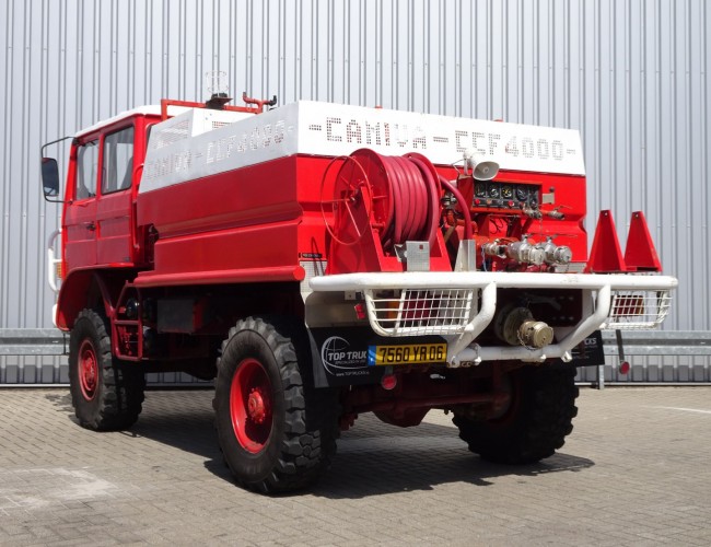 Renault M180 4x4 -3.500 ltr - Brandweer, Feuerwehr, Fire - Expeditie, Camper TT 4226