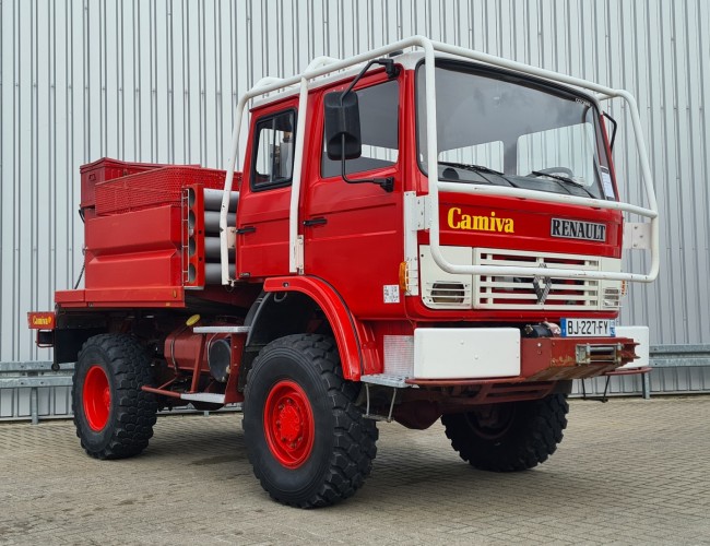 Renault 110 150 4x4 -1.500 ltr -Feuerwehr, Fire brigade - Expeditie, Camper - 5,4 t. Lier, Winch, Doppelcabin TT 4411