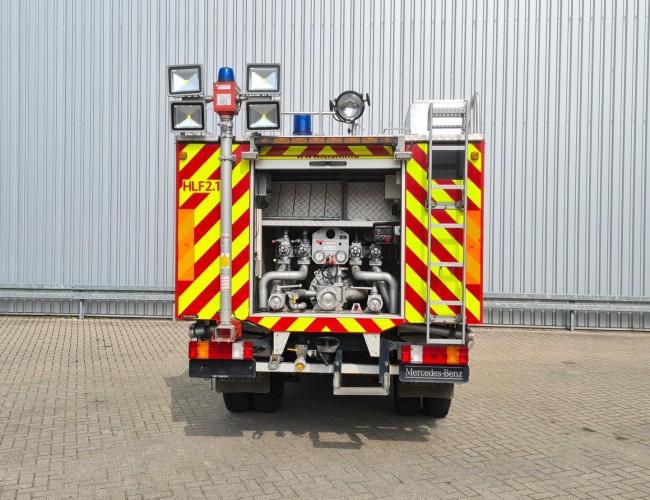 Mercedes-Benz 1124 AF 4x4 - 1.800 ltr - 600 ltr Foam -Brandweer, Feuerwehr, Fire brigade - Expeditie, Camper TT 4435