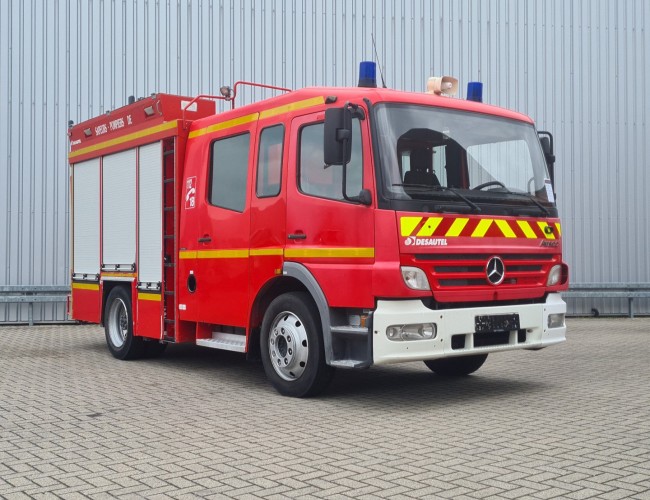 Mercedes-Benz Atego 1325 2.000 ltr -Brandweer, Feuerwehr, Fire truck, Crewcab, Doppelcabinehr, Fire truck TT 4487