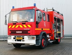 Iveco EuroCargo 150 E23 Sides - Doppelcabine - 1.000 ltr -Brandweer, Feuerwehr, Fire brigade, Doka, Camper TT 4492