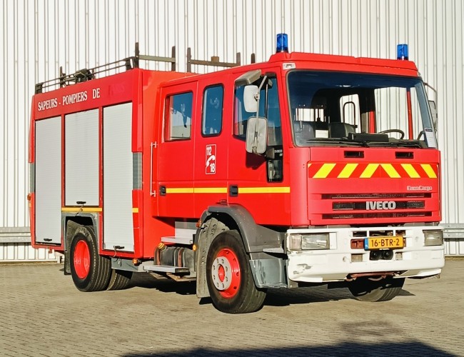 Iveco EuroCargo 150 E23 Sides - Doppelcabine - 1.000 ltr -Brandweer, Feuerwehr, Fire brigade, Doka, Camper TT 4492