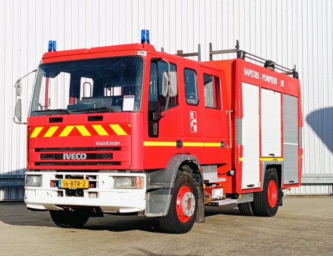 Iveco EuroCargo 150 E23 Sides - Doppelcabine - 1.000 ltr -Brandweer, Feuerwehr, Fire brigade, Doka, Camper TT 4492