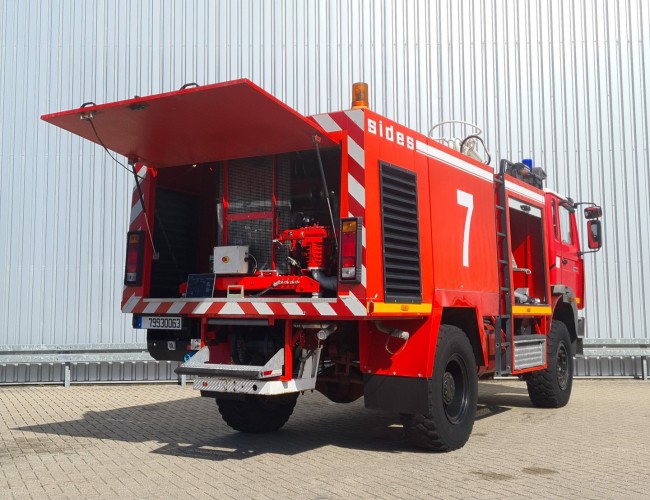 Thomas Sides BS13 4x4 - 2.000 ltr -250 ltr Foam -Crashtender - Flughafen - Airport - Renault - SIDES CCF Feuerwehr, Brandweer TT 4516