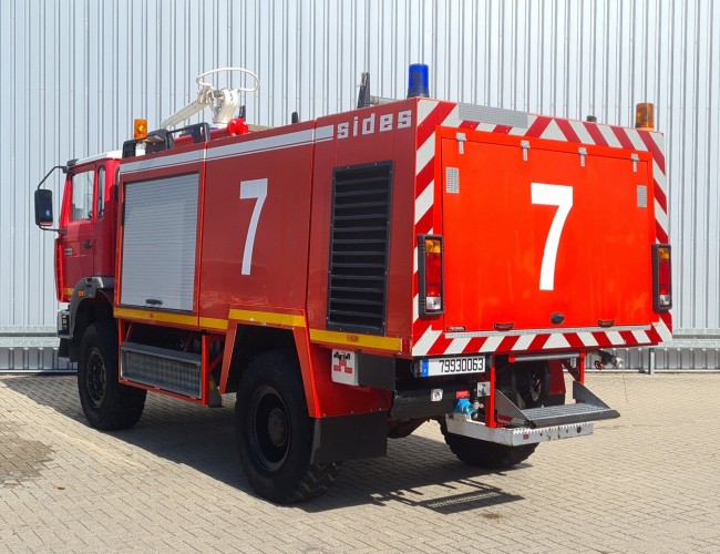 Thomas Sides BS13 4x4 - 2.000 ltr -250 ltr Foam -Crashtender - Flughafen - Airport - Renault - Firetruck TT 4516