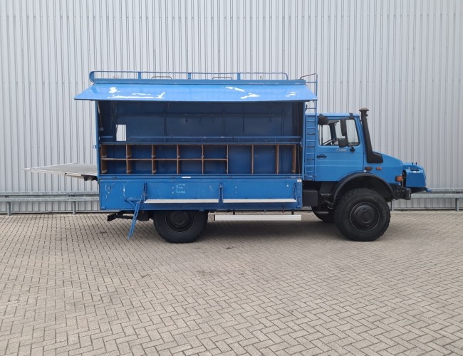 Mercedes-Benz Unimog 5000 4x4 - (type 437.4) - 1,500 kg tail lift - Winch - Expedition vehicle, Camper TT 4552