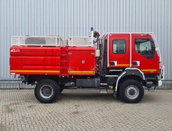 Renault Midlum 370 DCI 4x4- 4.000 ltr - 500 ltr Foam, Brandweer, Feuerwehr, Fire - Doppelcabine TT 4568