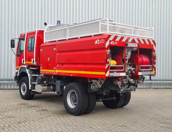 Renault Midlum 370 DCI 4x4- 4.000 ltr - 500 ltr Foam, Brandweer, Feuerwehr, Fire - Doppelcabine TT 4568