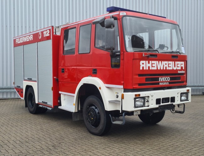 Iveco 135 E22 Eurofire 4x4 -2.400 ltr - Eurocargo - Brandweer, Feuerwehr, Fire brigade - Expeditie, Camper, DOKA TT 4615