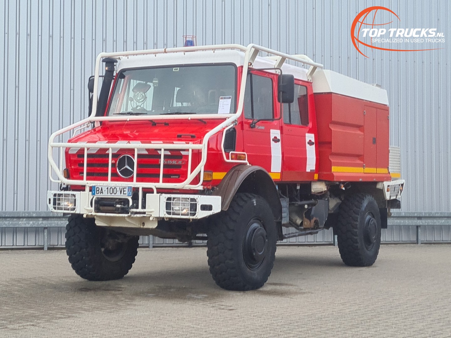 Unimog U 5000 Fire Truck Top Trucks