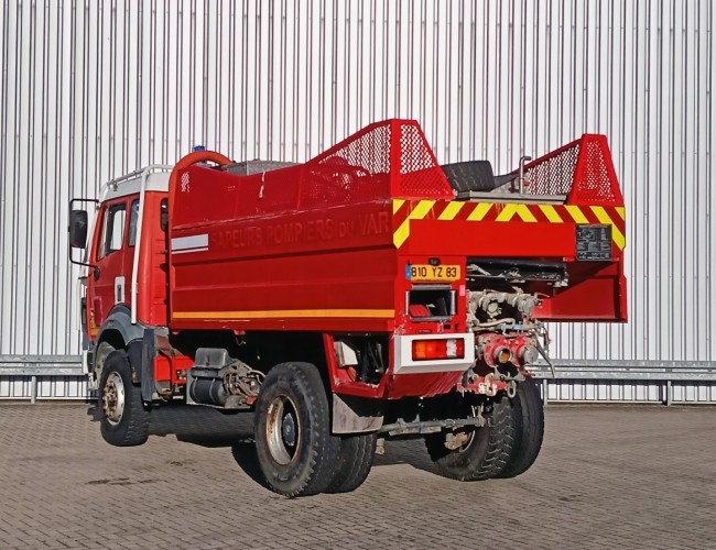 Mercedes-Benz 1824 4x4 -6.000 ltr tank, 450 Foam - V6 - SK Cabine - Brandweer - Expeditie, Camper TT 4660