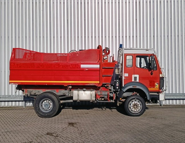 Mercedes-Benz 1824 4x4 -6.000 ltr tank, 450 Foam - V6 - SK Cabine - Brandweer - Expeditie, Camper TT 4660