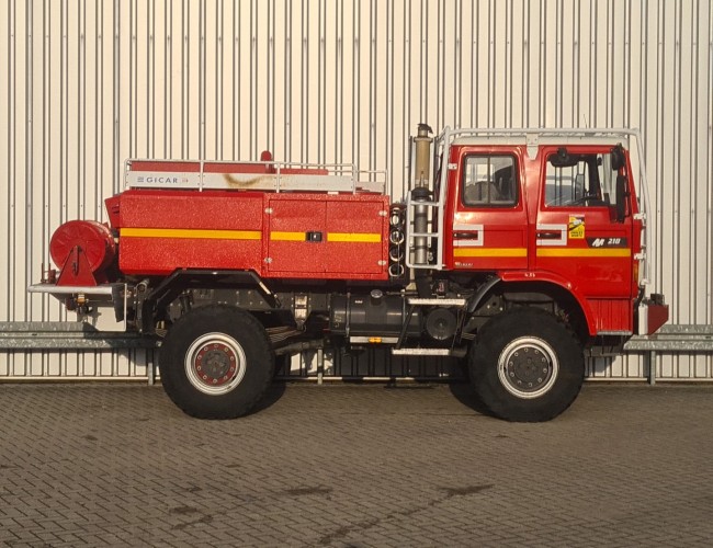 Renault Midliner M210 4x4 -3.600 ltr -Brandweer, Feuerwehr, Fire brigade -Expeditie, Camper - 3,5 t. Lier, Winch TT 4669