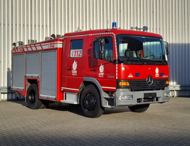 Mercedes-Benz Atego 1325 1.600 ltr -Brandweer, Feuerwehr, Fire truck - Crewcab, Doppelcabine TT 4682