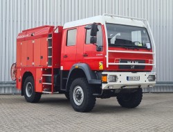 MAN 18.220 4x4- 3.000 ltr -Brandweer, Feuerwehr, Fire - Doppelcabine TT 4686