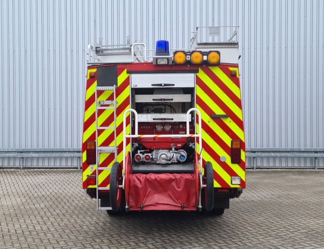 Mercedes-Benz 1124 AF 4x4 - 1.300 ltr -Brandweer, Feuerwehr, Fire brigade- Crew Cab - Expeditie, Camper, Low Gear! TT 4697