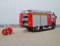 Mercedes-Benz 1120 AF 4x4 -Brandweer, Feuerwehr, Fire brigade - 1.200 ltr - Expeditie, Camper - LF 16 TT 4718