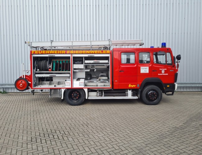 Mercedes-Benz 1120 AF 4x4 -Brandweer, Feuerwehr, Fire brigade - 1.200 ltr - Expeditie, Camper - LF 16 TT 4718