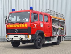 Mercedes-Benz 1120 AF 4x4 -Brandweer, Feuerwehr, Fire brigade - 1.200 ltr - Expeditie, Camper - LF 16 TT 4718