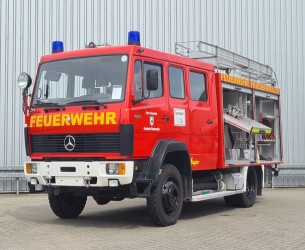 Mercedes-Benz 1120 AF 4x4 -Brandweer, Feuerwehr, Fire brigade - 1.200 ltr - Expeditie, Camper - LF 16 TT 4718