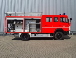 Mercedes-Benz 1120 AF 4x4 - 2.500 ltr -Brandweer, Feuerwehr, Fire brigade- Crew Cab - Expeditie, Camper, Low Gear! TT 4724