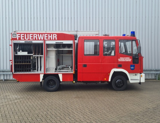 Iveco EUROCARGO 75 E 14 Eurofire 600 ltr watertank - Feuerwehr, Fire truck - Crewcab, Doppelcabine TT 4726